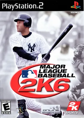 Major League Baseball 2K6 box cover front